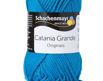 CATANIA GRANDE by Schachenmayr 50g/63 m cotton yarn particularly thick accessories cloths shirt breathable soft choose color