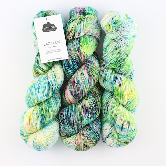 Lazy Lion Sock Yarn Kremke Wool Virgin Wool Merino Extrafine 420 M