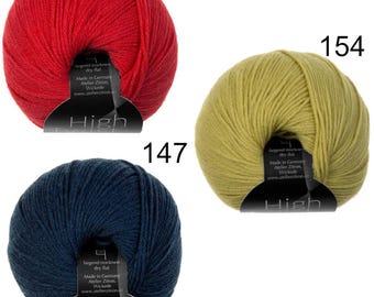 High Twist Atelier Zitron 50g/200m Merino extrafine sock yarn 4ply knitting crochet scarves shawls shirts sweaters jackets choose color