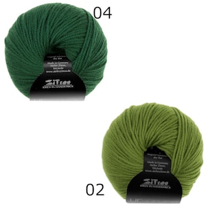 Atelier Zitron URSPRUNG 50g/100m reine tasmanische Schurwolle Merino extrafine mulesingfrei Stricken Häkeln Colorwork Farben wählen Aran