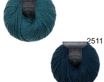 Atelier Zitron LANDHAUS 50g/200 m virgin wool Merino extrafine polyamide mulesing-free socks scarves sweaters knitting crochet NS 2.5 - 3 mm