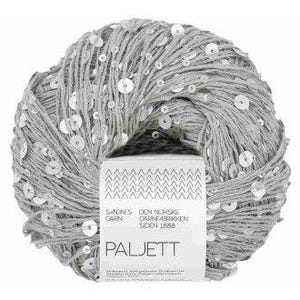 Sandnes Garn PALJETT 50g/140m, può essere utilizzato come filato supplementare o da solo. In evidenza
