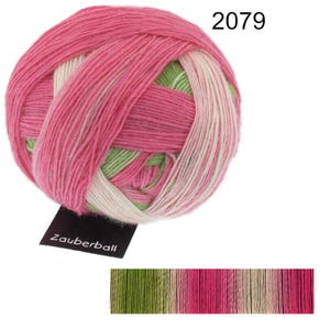 SCHOPPEL Zauberball lana vergine 100g/420m poliammide filato sfumato biodegradabile calzini sciarpe scialli maglioni maglia uncinetto