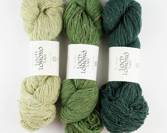 BC Garn LOCH LOMOND lace 100 % Wolle 300m/50g Nadelstärke 2-3 mm Stricken Häkeln Tücher Pulli Tücher Schal Farbe wählen mulesing-frei Gots