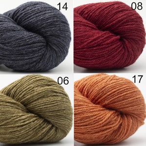 BC Garn Bio Balance GOTS laine vierge coton LL 50 g/225 m sans mulesing tricot crochet châles pull châles écharpe Choisir la couleur image 4