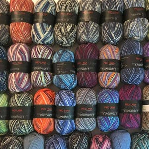 900 g sock yarn Pro Lana virgin wool polyamide ball 100g/420 m 4-ply socks stockings sweaters scarves knitting crochet OFFER SUPER DEAL