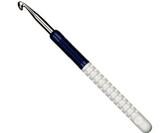 ADDI COLOUR wool crochet hook made of aluminium with new reinforced handle 15 cm, front part rotatable, crochet wool cotton 148-7