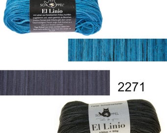 SCHOPPEL El Linio 50g/150 m linen needle size 3 - 4 mm knitting crochet soft shirt accessories scarf wool color choose summer yarn
