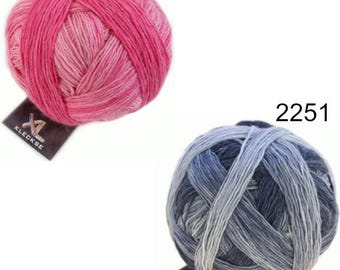 Schoppel XL KLECKSE Wunderkleckse virgin wool 100g/420 m polyamide biodegradable gradient yarn socks scarves knitting crochet