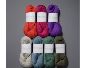 Atelier Zitron SILK ROAD 100g/400m silk merino extrafine fine delicate knitting crochet yarn wool colors select NS 3 - 3.5mm