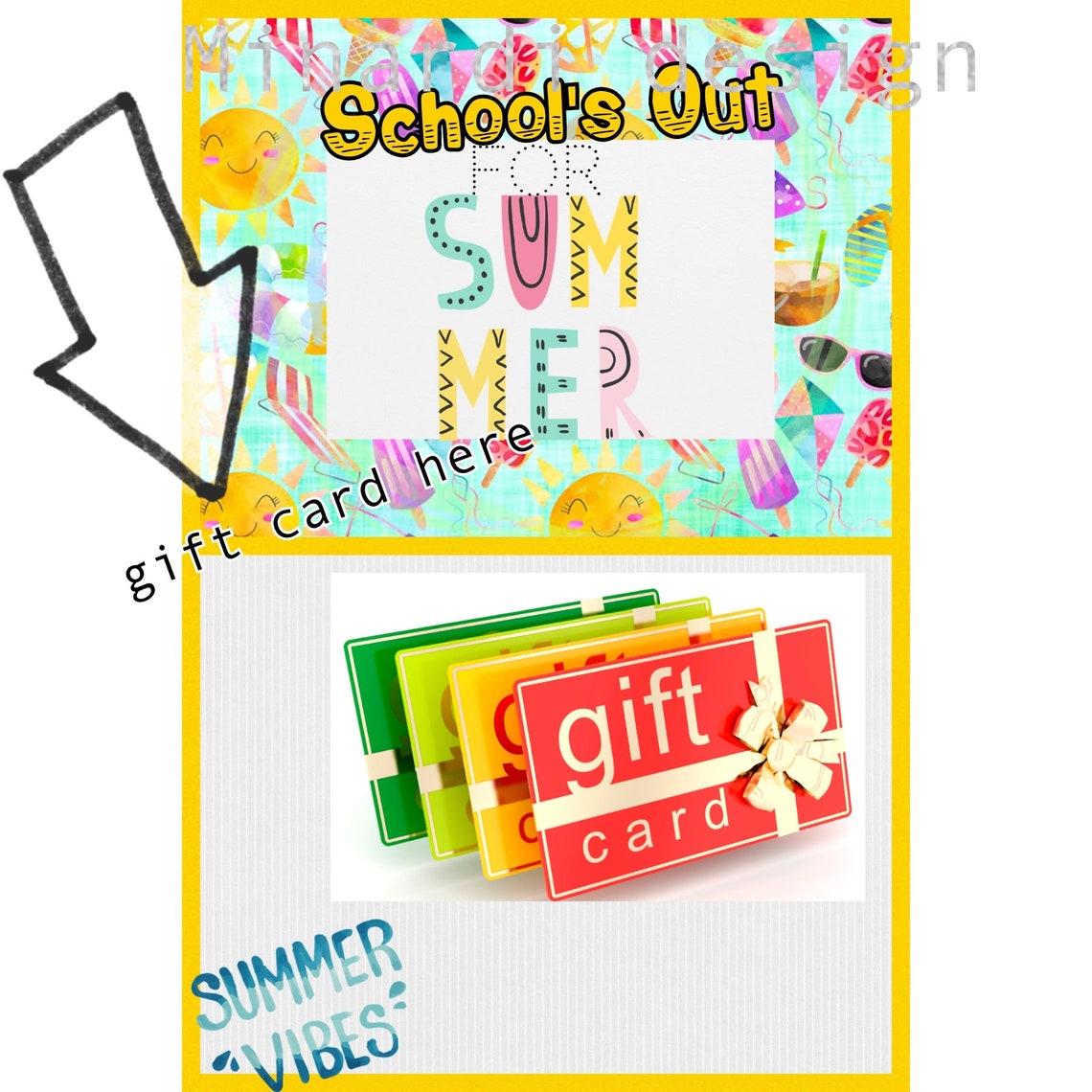 Teacher Gift Card Printables - Etsy