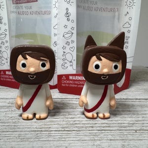 Jesus Tonie Custom Handpainted | Christian Toy | Toddler | Toniebox