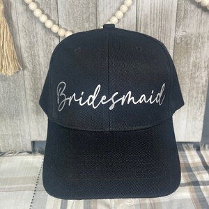 Bridesmaid Gift - Bridesmaid Hat - Bridal Party Hat