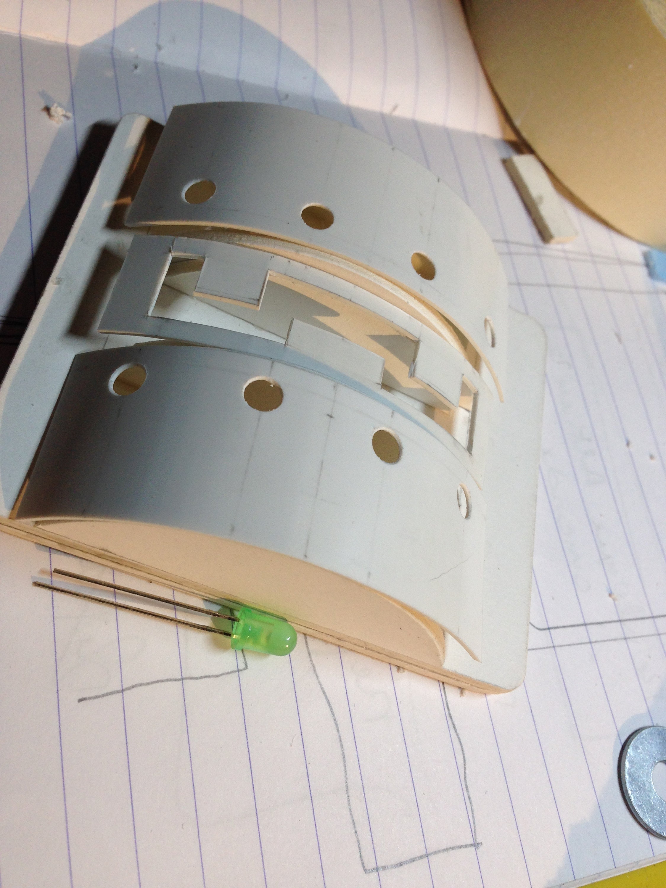 VISOR/NOSE CONCORDE replica of the Tilting Nose Controlvisor Concorde