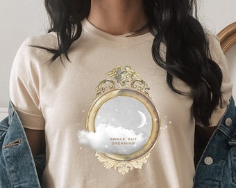 Wakker maar dromend T-shirt | Day Dreamer Shirt, Lucid Dreaming Tee, Trippy Geschenken