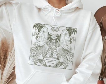 Spirit of a Faery Hoodie | Sweatshirt for Fairy Lovers, Cottagecore Clothing, Fairycore, Witchy Gifts