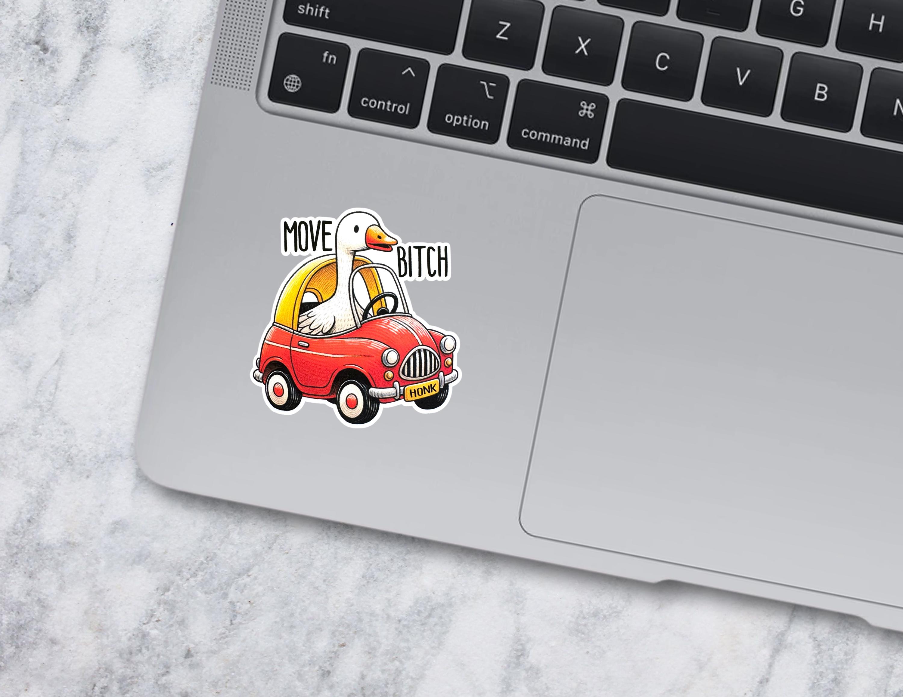 MOO BITCH GEHEN SIE AUS DEM WEG! Vinyl Aufkleber Aufkleber Auto