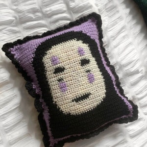 Masked Spirit Anime Pillow Tapestry [CROCHET PATTERN]