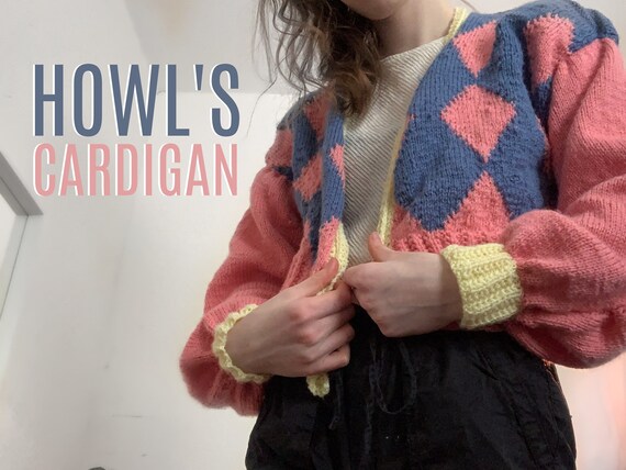 Inspired Cardigan KNITTING PATTERN 