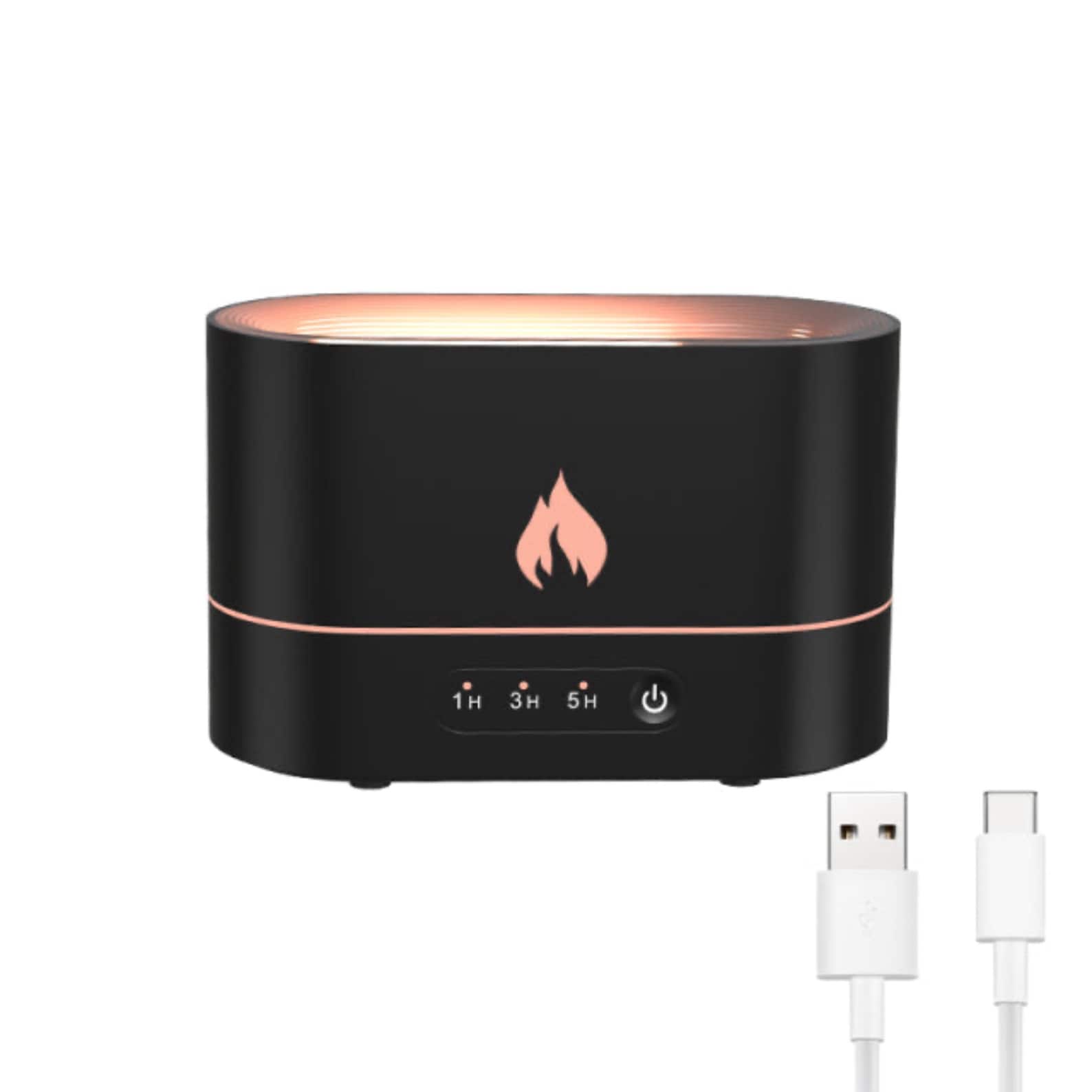 Flame Diffuser Tiktok Flame Diffuser Aroma Diffuser Flame Etsy