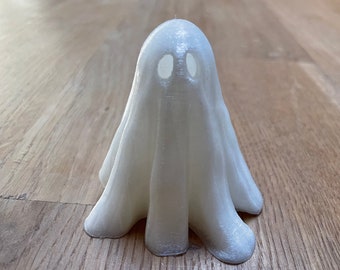 3D Printed Ghost - Halloween ornament - Glow in the dark