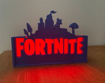 3D Printed Gaming Light Box: FN Theme Nightlight