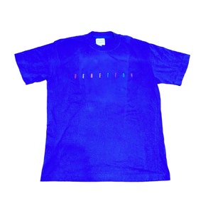 Benetton T Shirt Etsy 