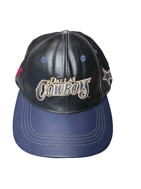 Vintage Dallas Cowboys Leather Hat