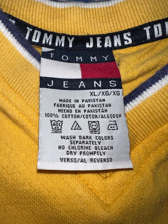 Vintage Nineties Tommy Hilfiger V Neck XL - image 3