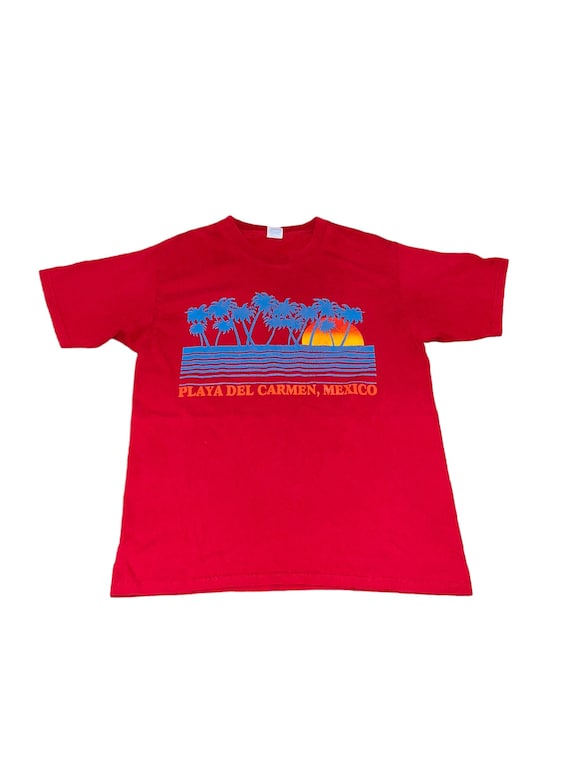 Vintage Eighties Playa Del Carmen T-Shirt Medium