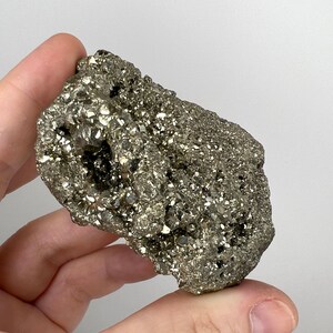 Pyrite Crystal Cluster, Natural Pyrite Mineral Specimen, Raw Unpolished Pyrite Crystal Cluster, High Quality Pyrite Mineral, Fools Gold