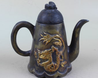 中国清朝後期の蓋付き急須 - Etsy 日本