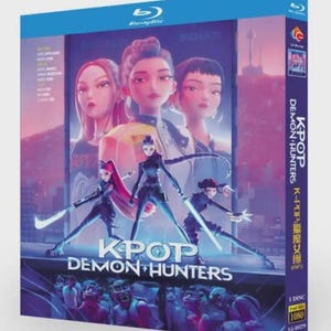 K-Pop : Demon Hunters Disques Bluray BD 1 Toutes les régions, anglais, audio en boîte 1080P