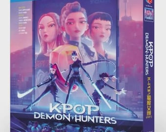K-Pop: Demon Hunters Blu-ray BD 1 Disco Todas las Regiones Audio en Inglés Caja 1080p