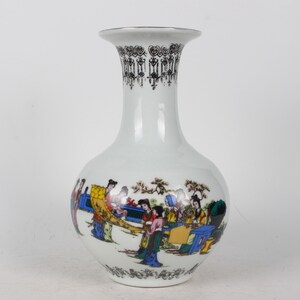 Hand-painted ceramic vases from the folk collection