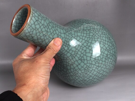 中国手描き陶器花瓶 中国陶器手描き花瓶 - Etsy 日本