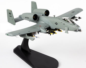 US A-10C fighter jet alloy and plastic finished products 1:72 ratio toy gift display simulation