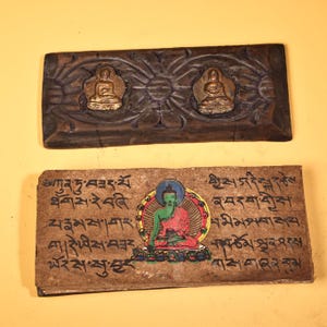 Treasure Old Collection Xizang Wood Harvesting Scripture