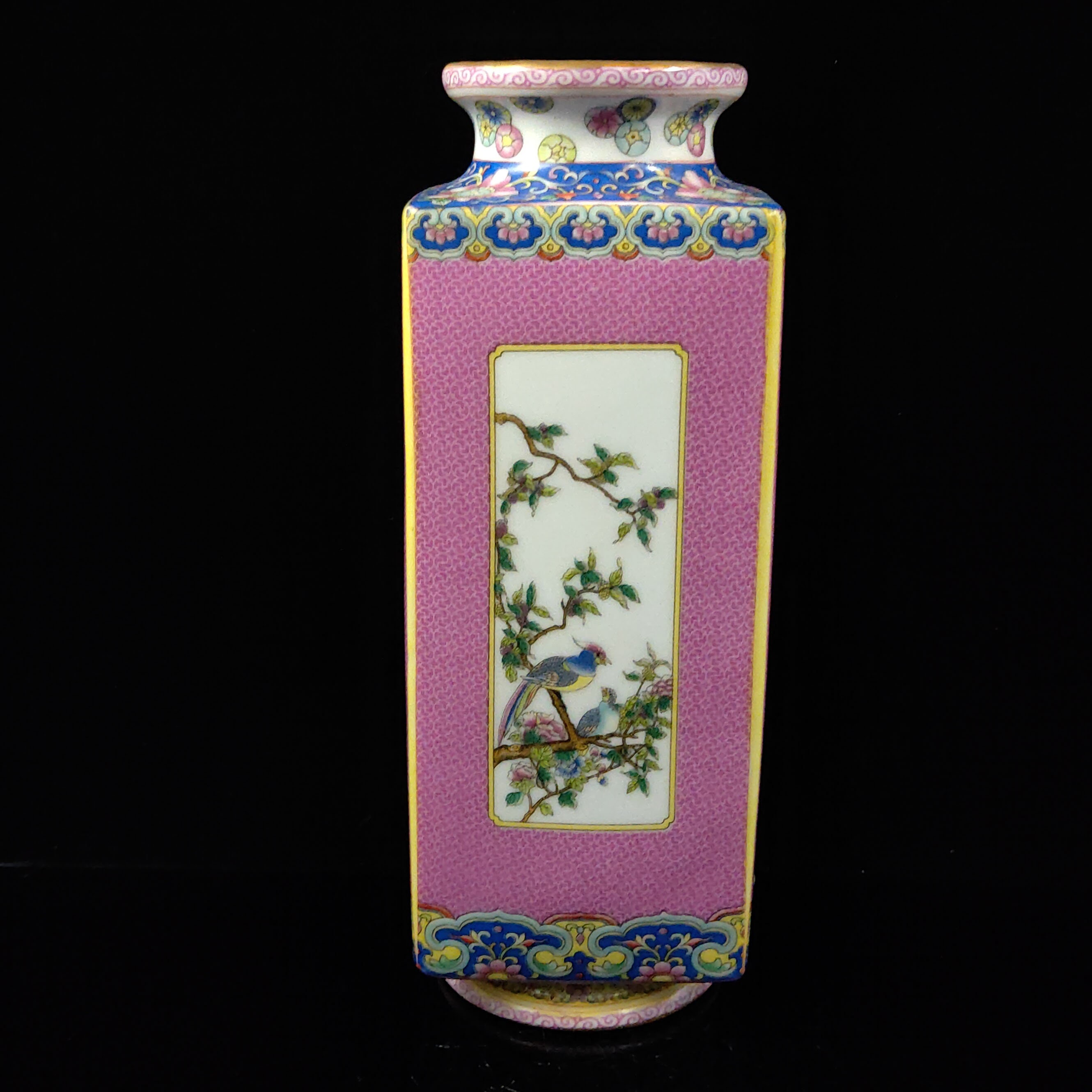 民芸コレクション陶器手描き子供用模様花瓶雍正Wロゴ - Etsy 日本