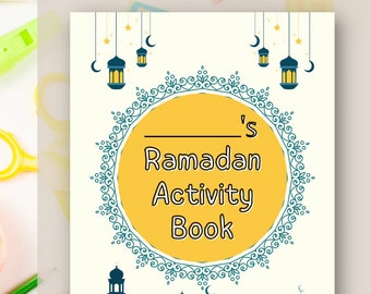 Libro de actividades de Ramadán para niños / Cuaderno de ejercicios islámicos imprimible (2026)