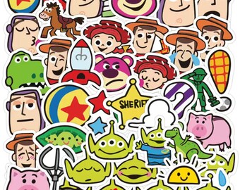 Toy Story 40 Pc Decal Stickers