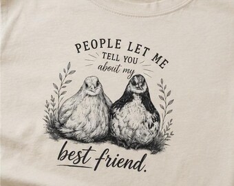 Huhn Freund T-Shirt | Rustikales Hen Lover Bekleidung T-Shirt