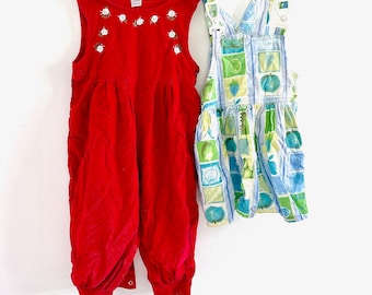 Pair of 2 Vintage Children's Jumpers - 3T