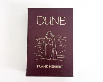 DUNE By Frank Herbert Genuine Leather-Bound MEMORIAL EDITION Easton Press