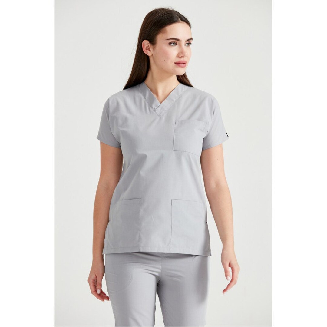 grey scrub dress Gray UNISEX OT Dress/Scrubs