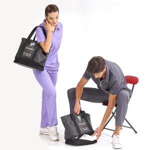 Nurse Bag, Shift-Ready Tote: Your Ultimate Companion for Carrying Essentials!
