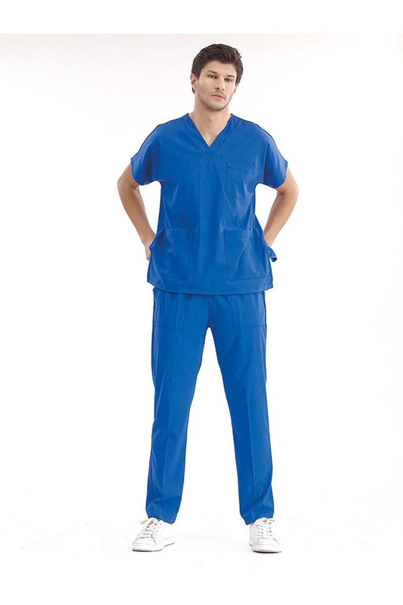 Premium Quality Blue Nurse Uniforms: Elevate Your Professional - Etsy