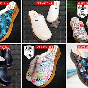 Colorful slip resistant shoes best sale