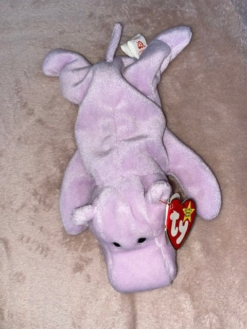 Rare Happy the Hippo Beanie Baby