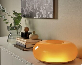 Varmblixt Donut Retro Lampe // Ikea // Arancione // Originale // Lampada // Sabine Marcelies // Sesign